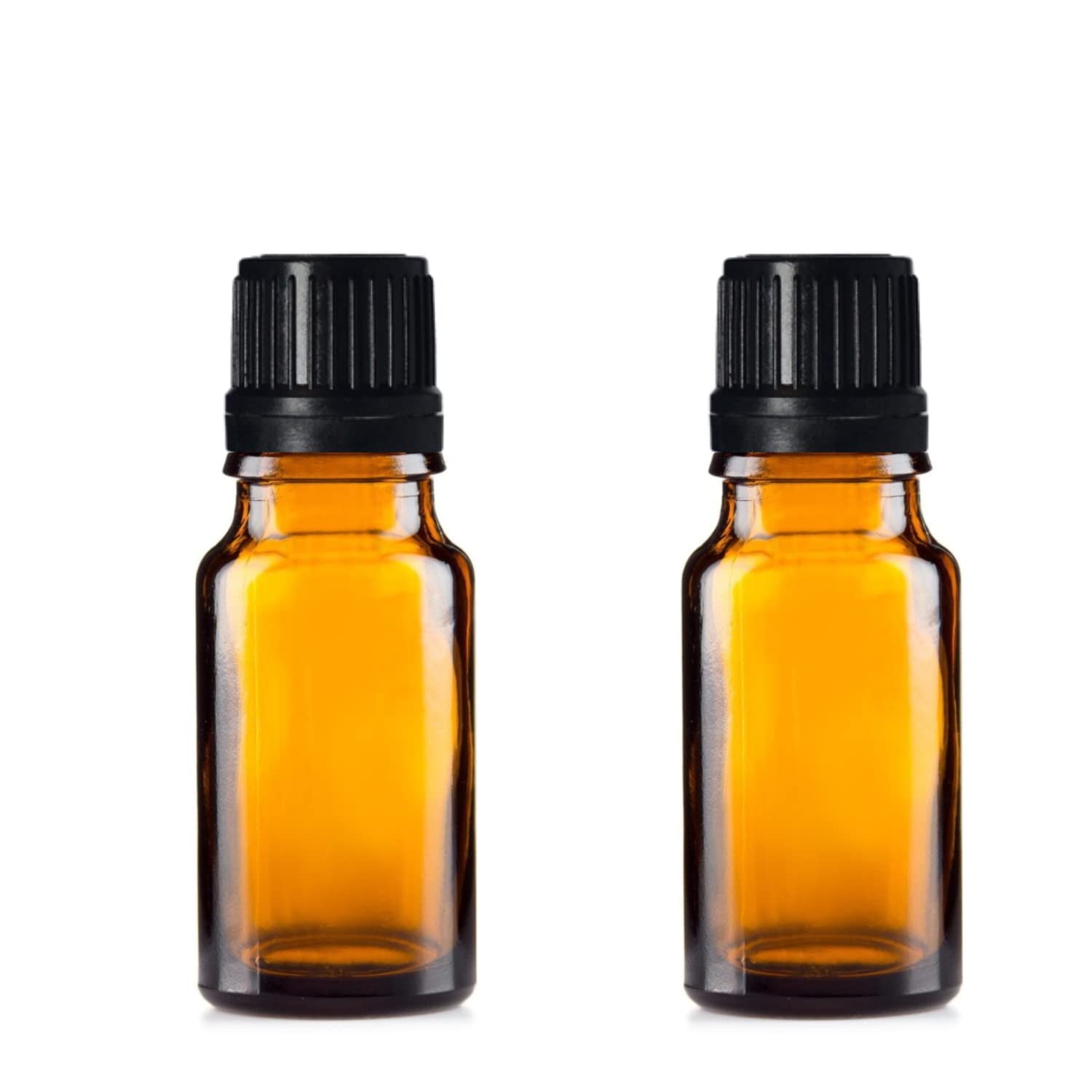 This-Trading Amber Glass Bottles, 10ML Small Amber bottle, Ideal for Cleaning, Aromatherapy, and Cosmetics (6)