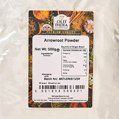 Old India Arrowroot Powder 500 g