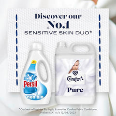 Comfort Pure Sensitive Fabric Conditioner dermatologically tested gentle next to sensitive skin 160 washes (4.8 L)