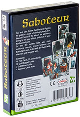 Amigo Games Saboteur - The Card Game Multicolor, 63390, for 8 years and