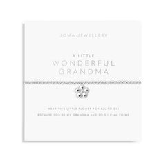 Joma Jewellery a Little Wonderful Grandma Bracelet