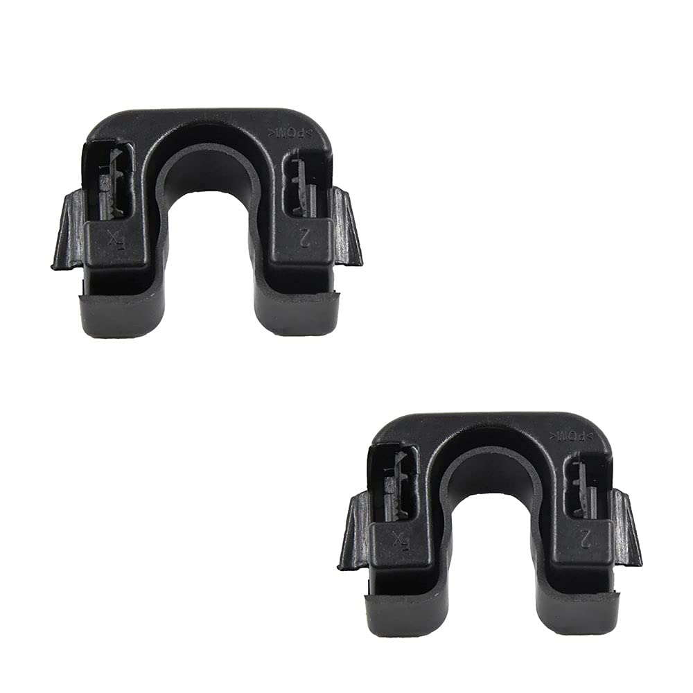 2 Set Rear Parcel Shelf Clips Fastening Bracket Clip Compatible with Ford Focus Fiesta B-MAX Mondeo Citroen DS3 C3 Nissan 1539663 8A6146698AA 015532109E