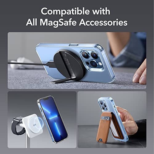 ESR for iPhone 13 Pro Max Case, MagSafe Phone Case Compatible with iPhone 13 Pro Max, Magnetic Wireless Charging, Reinforced Drop Protection, Scratch-Resistant Back, Classic Series, Clear