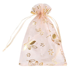 FAVORTALK Organza Bags with Drawstring Organza Gift Bags Favour Bags Jewellery Pouches for Wedding Birthday 10x15cm/ 3.9 x 5.9 inches 30Pcs Ivory