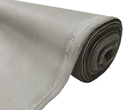 A-Express Grey 20oz Heavy Duty Thick Waterproof Canvas Fabric 600D Outdoor Cover 1/2 Half Metre