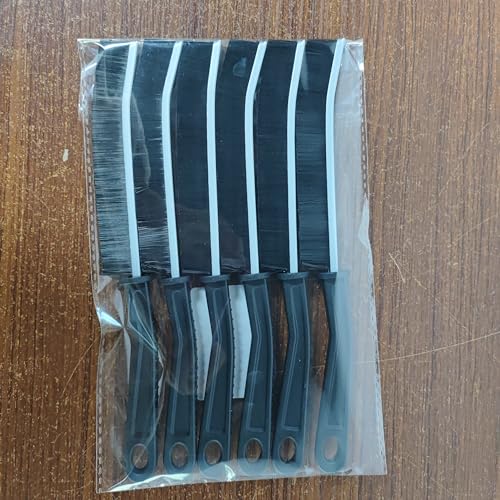 SUOXU Crevice Cleaning Brush,6 PCS Bathroom, Toilet, Kitchen, Window Door Groove and Crevice Deep Cleaner Brush,Multifunctional Cleaning Tool