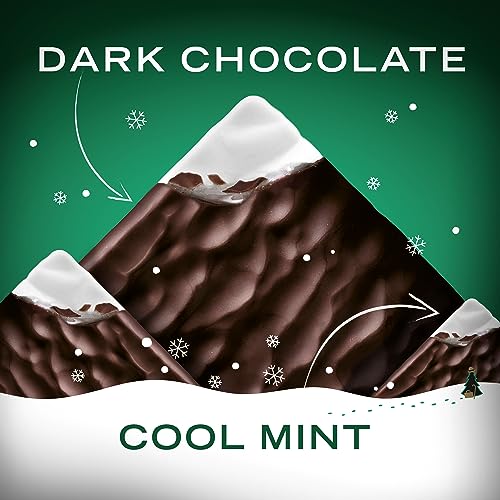 Nestlé After Eight Dark Mint Chocolate Box 300g   Thin Squares Of Mint Fondant Wrapped In Dark Chocolate   Christmas Chocolate Gift  Festive Chocolate Box  After Dinner Mints