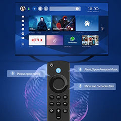 superpow Replacement Voice Remote (3rd Gen) Compatible with TV Stick 4K, TV Stick (2nd & 3rd Gen), TV Cube (1st & 2nd Gen),TV (3rd Gen),TV Stick Lite