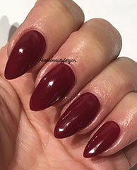 Bluesky Gel Polish RED Cherry Deep Red Nail UV LED Temptation Soak Off 10ml