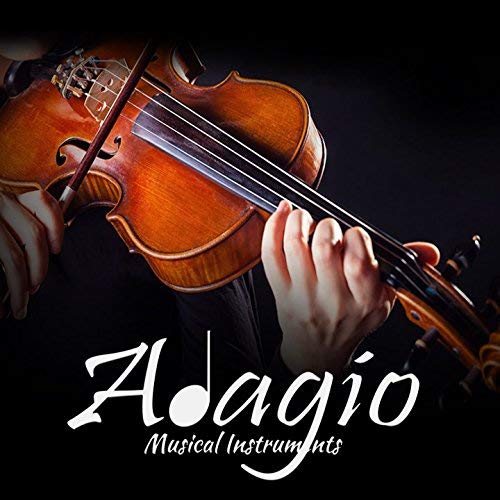 Adagio Pro - Violin Strings - 4/4 Classic Silver Violin String Set/Pack With Ball Ends For Concert Tuning. Expert to Beginners.