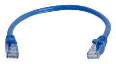 C2G 83159 0.3M BLUE Cat5e Ethernet RJ45 High Speed Network Cable, LAN Lead Cat5e Unshielded PVC UTP Patch Cable