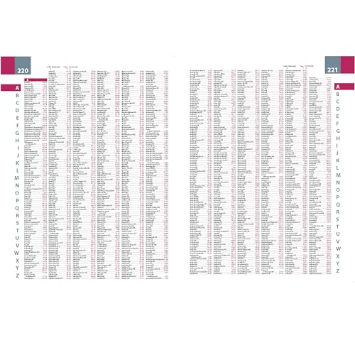 France 2024 - Tourist & Motoring Atlas A4 Laminated Spiral