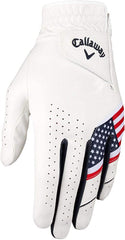 CALLAWAY Men's Golf Gloves Weather Spann 2PKMen's Right Hand, Pack of 2, Large, White