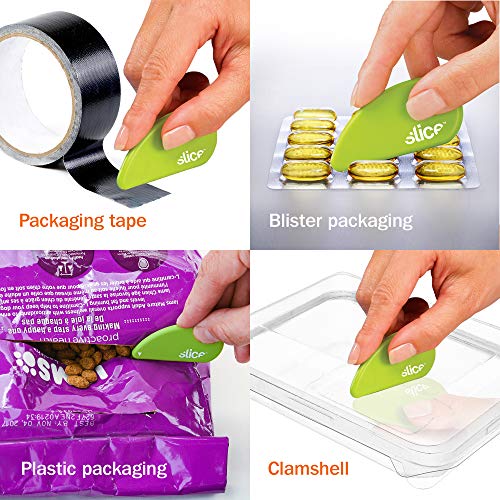 Slice 00100 Safety Cutter Ceramic Knife   Coupons, Card, Paper, Parcels and Wrapping Paper Cutter Tool - Handy and Safe Tiny Cutting Tool That Fits Your Keyring