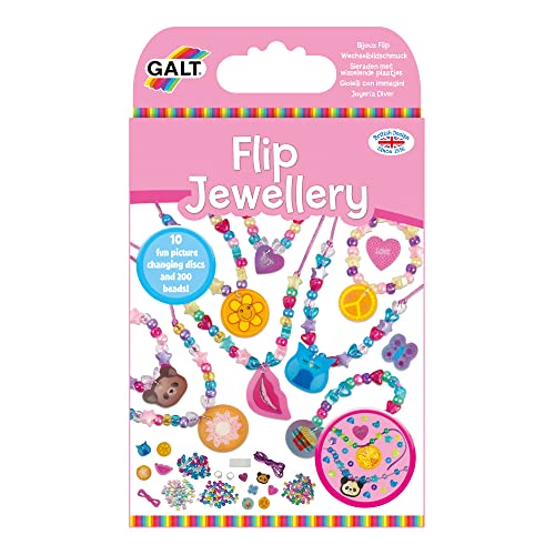 Galt Toys, Flip Jewellery, Craft Kit for Kids, Ages 5 Years Plus