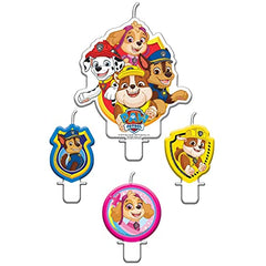 (PKT) Child Paw Patrol Candles 4 Pack