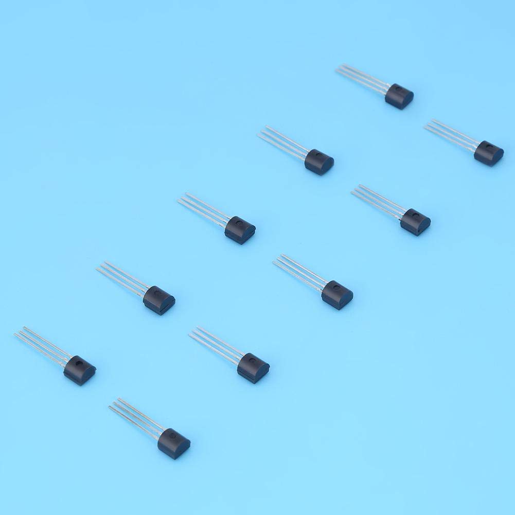 200pcs Transistor Kits, 10 Value Silicon Power Transistor Assortment Kit, Assorted Transistor BC457, Transistors Box Pack for BC327 BC337 BC517 BC547 BC548 BC549 BC550 BC556 BC557 BC558