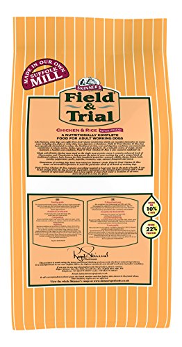 Skinner's Field & Trial Complete Dry Adult Working Dog Food Chicken and Rice, 2.5 kg