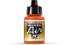 Vallejo Model Air 17 ml Acrylic Paint - Orange