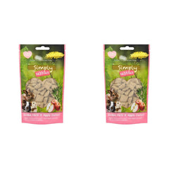 Simply Nibbles Garden Herbs and Apple Cushions, 50g (Pack of 2)