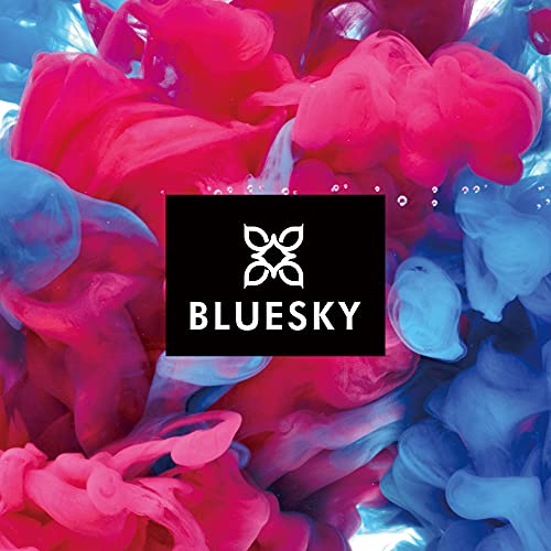 Bluesky Gel Nail Polish Set, 9th Anniversary Set 8, 2 x 10ml, 80518 Blackpool, A074 Pink Neon Coral, Black (Requires Curing Under UV LED Lamp)