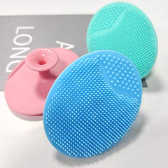 Baby Bath Brush, Baby Cradle Cap Brush, Silicone Massage Brush, Silicone Scrubbers Exfoliator Brush   The Skin Scrubbers Baby Essential for Dry Skin, Cradle Cap and Eczema 4 Pack (Small - 4 pcs)