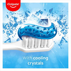 Colgate Max Fresh Cooling Crystals Toothpaste, Cool Mint, Anticavity Toothpaste, 10x Longer Lasting Cooling*, Toothpaste Multipack, 6 Pack, 75ml Tubes