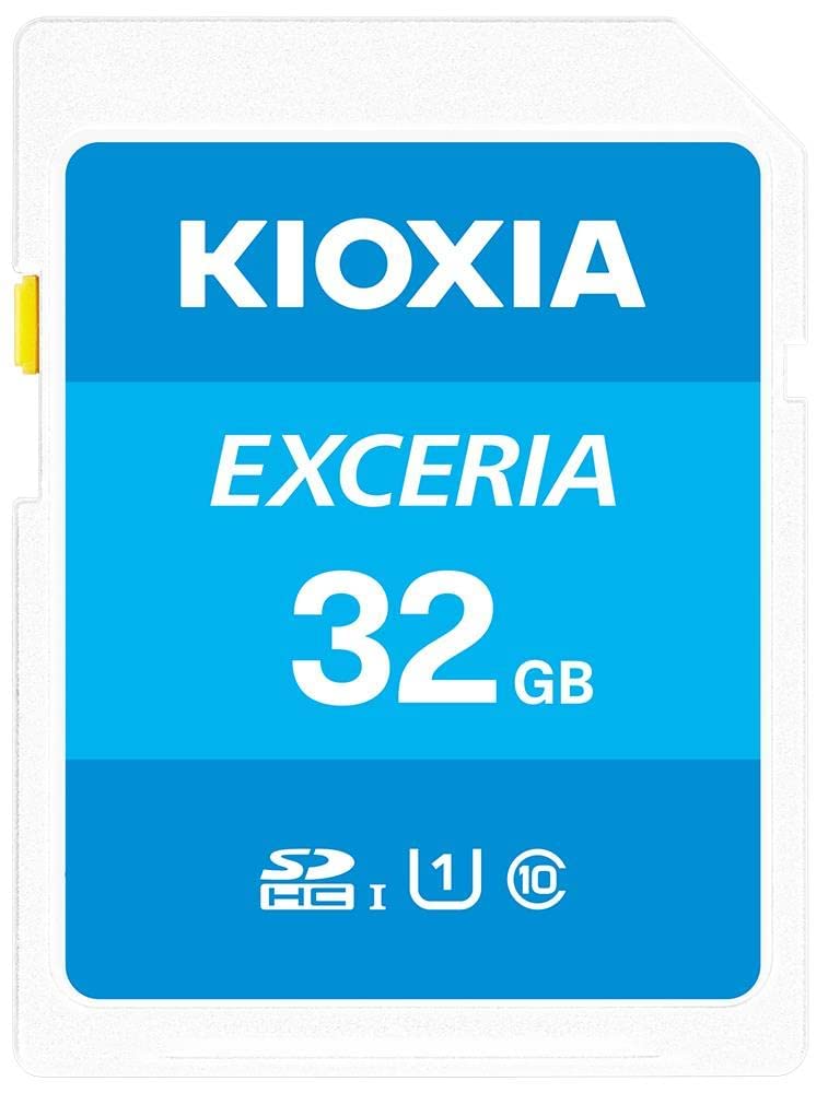 Kioxia 32GB Exceria U1 Class 10 SD card