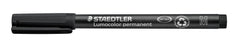 STAEDTLER 317 WP4 Lumocolor Permanent Pen, Medium Line Width, 1.0mm - Assorted Colours (Pack of 4)