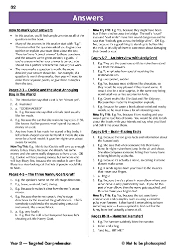 KS2 English Year 3 Reading Comprehension Targeted Question Book - Book 2 (with Answers) (CGP Year 3 English)