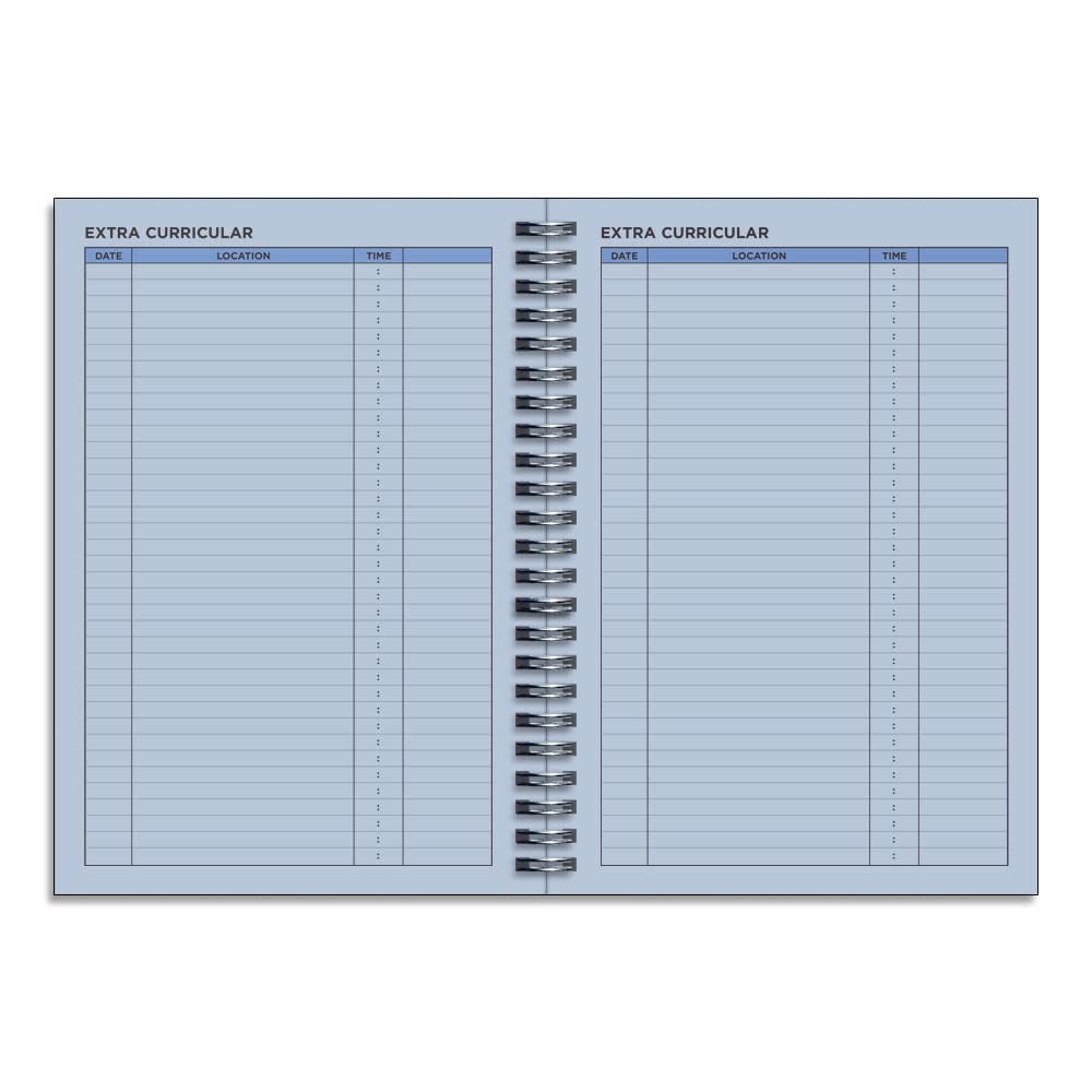 Teacher Planner 2024-2025 by Pirongs A4 6 Lesson - Green