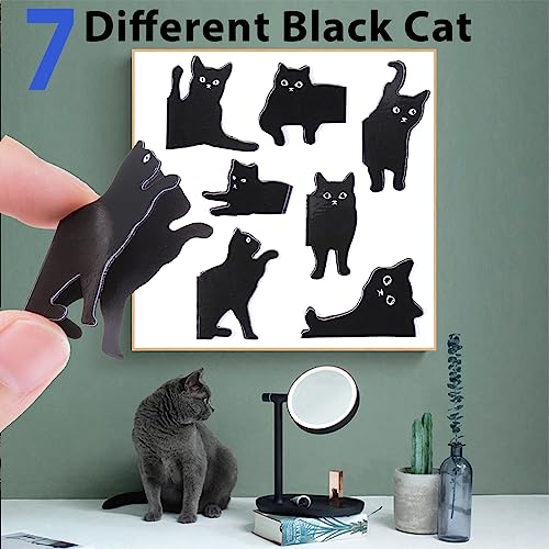 simarro Magnetic Bookmarks, 6/7 Pieces Assorted Cute Bookmarks Set for Teachers Students Book Lovers Reading Cute Cat Magnet Page Markers for School Office Home Supplies (7Pcs-B)