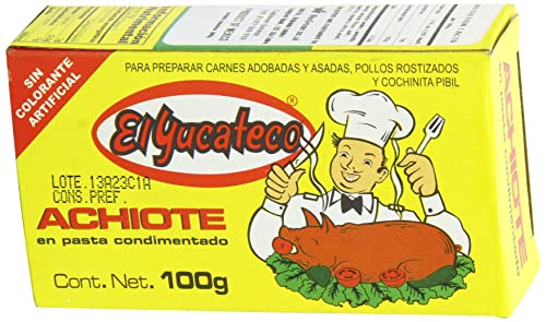 MexGrocer El Yucateco Achiote Paste (100g)