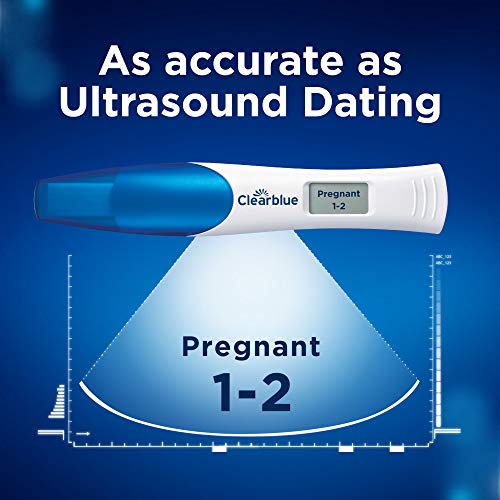 Clearblue Pregnancy Test - Digital with Weeks Indicator, 2 Digital Tests & Digital Ovulation Test Kit (OPK) - Clearblue, Proven to Help You Get Pregnant, 1 Digital Holder and 10 Tests