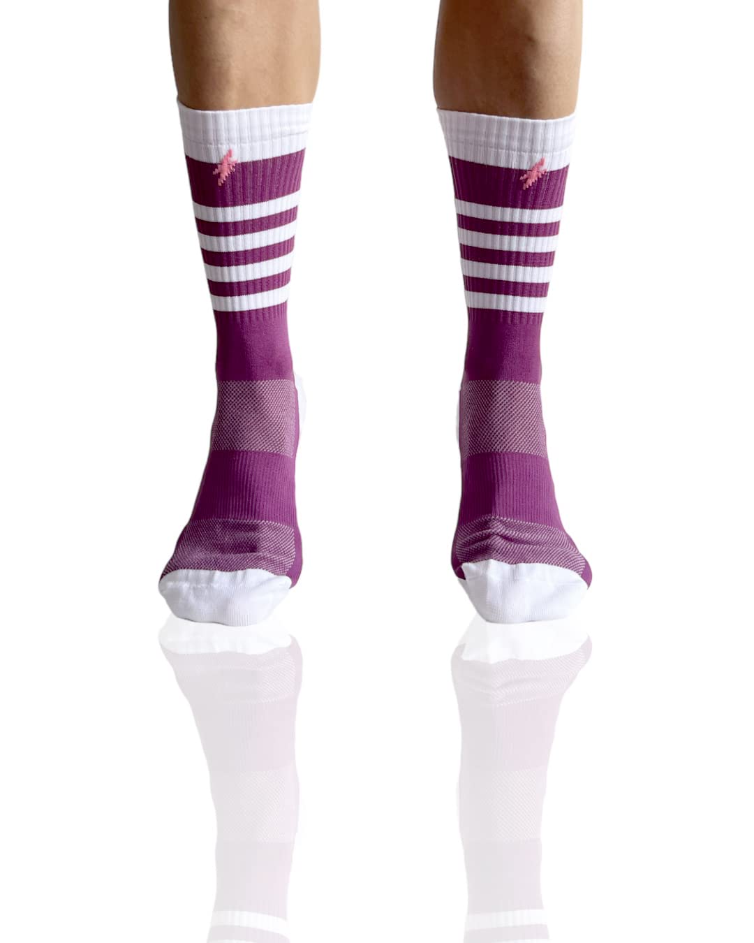 in s(h)ock Barcelona Sport Socks for Men and Women - Long Seamless Socks - Perfect for Cycling, Running, Padel and Basketball