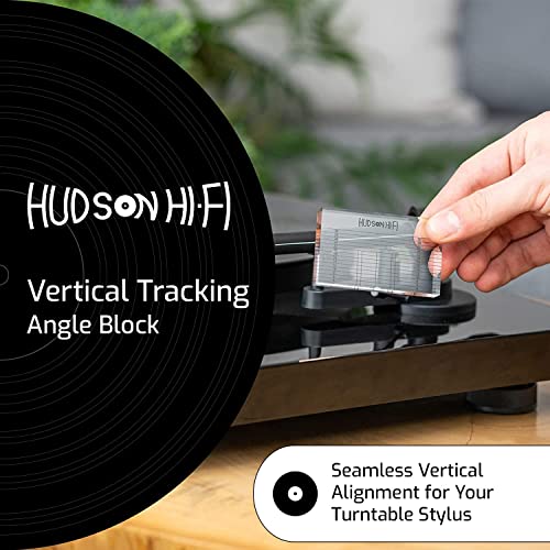 Turntable Cartridge Alignment - Vertical Tracking Angle Block for DJ Turntable and Phono Cartridge - VTA Azimuth Ruler Tonearm Alignment Tool for Turntable Stylus - Tonearm Cartridge Stylus Gauge