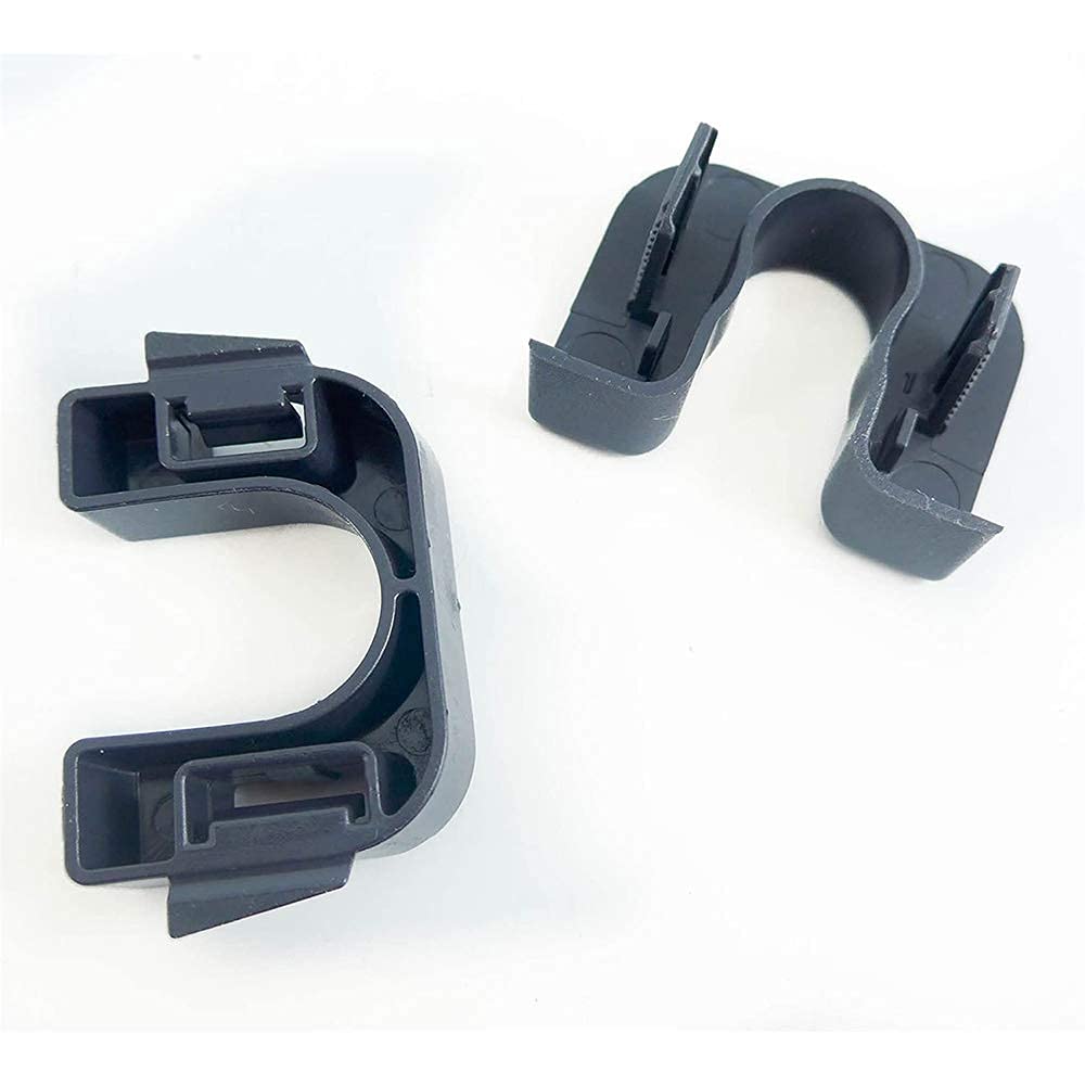 2 Set Rear Parcel Shelf Clips Fastening Bracket Clip Compatible with Ford Focus Fiesta B-MAX Mondeo Citroen DS3 C3 Nissan 1539663 8A6146698AA 015532109E