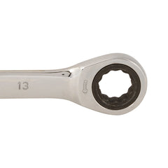 Silverline 245073 Fixed Head Ratchet Spanner 13 mm, Silver