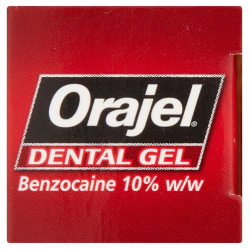 Orajel Dental Gel Rapid Toothache Relief, with Benzocaine 10% w/w 5.3g