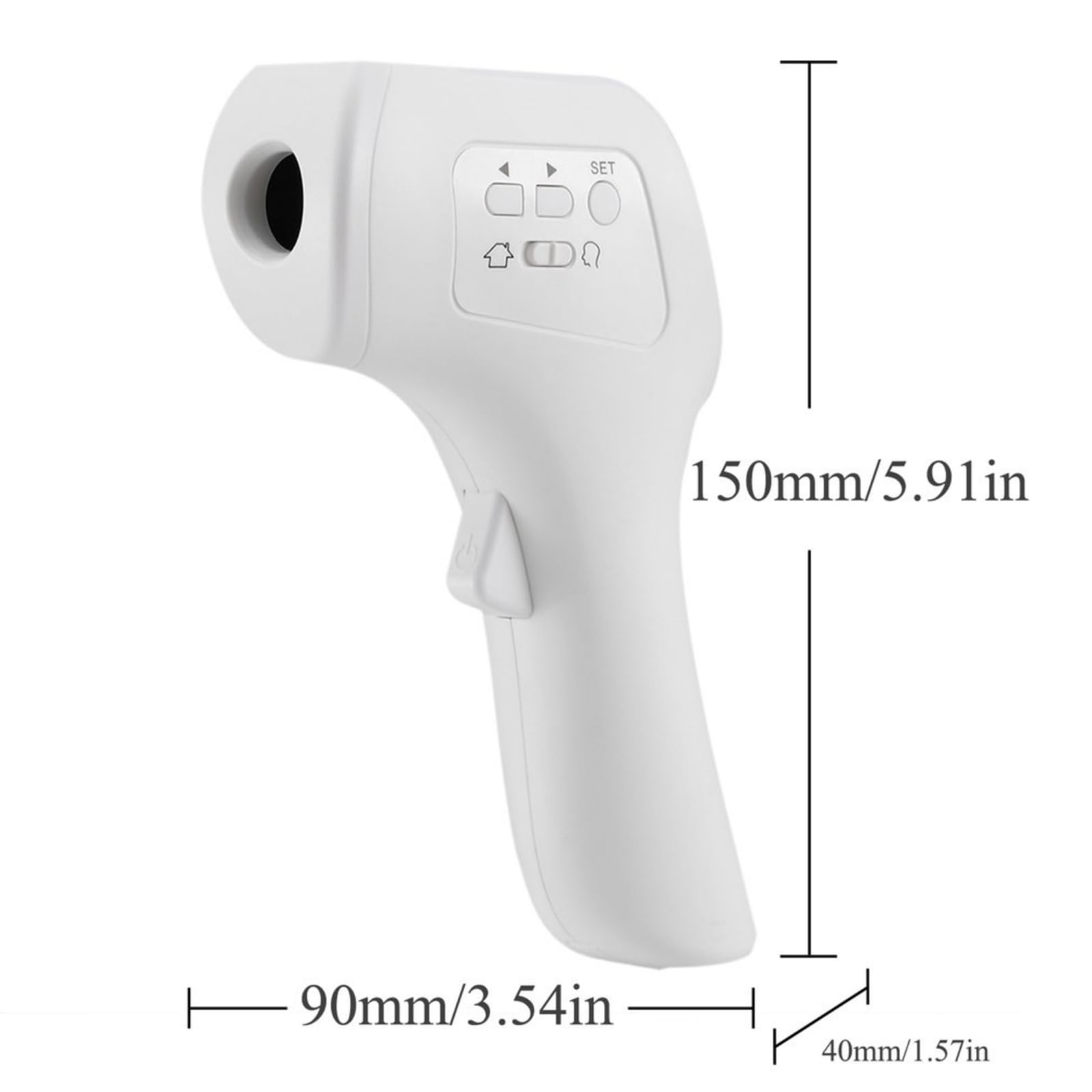 Handheld Non-contact, Infrared Thermometer, Forehead Thermometer, Thermometer High-precision, Good Safety Fast Measurement, Simple Operation Thermometer, for Baby Adult and Objects