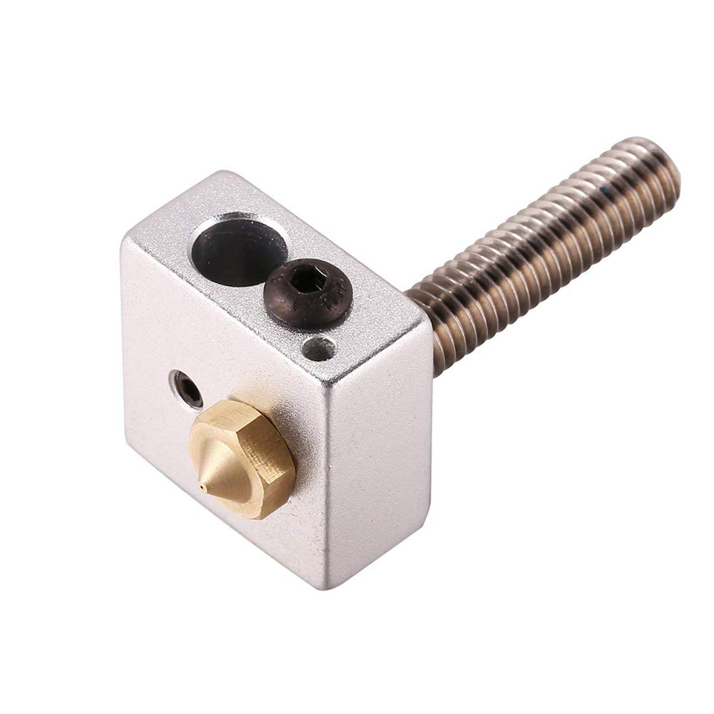 KeeYees 20pcs Brass Nozzle 0.2mm 0.3mm 0.4mm 0.5mm 0.6mm 0.8mm 1.0mm for 1.75mm Filament 3D Printer Extruder Hotend