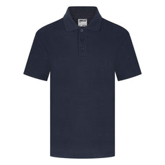 ZECO Kids Short Sleeve School Polo Shirt Navy Blue