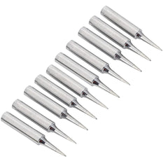 Saipor 10pcs 900M-TI Soldering Iron Tips Solder Iron Replacement Tip for 900M Station Tool for Hakko, TENMA, ATTEN, Quick, Aoyue, Yihua Soldering Station(900M-T-I)