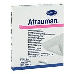 Atrauman Sterile Dressings 5 x 5 cm Pack of 10