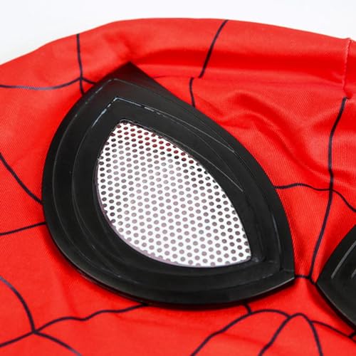 AWAVM Spider Masks Superhero Mask Adult Mask 3D Printing Lycra Spider Masks Cosplay Costumes Halloween Christmas Dress-up Property (Red)