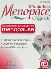 Menopace Original - No. 1 Menopause Supplement for Women. by Vitabiotics. 30-Day Vitamin Perimenopause formula