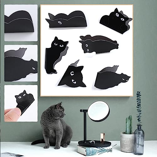 simarro Magnetic Bookmarks, 6/7 Pieces Assorted Cute Bookmarks Set for Teachers Students Book Lovers Reading Cute Cat Magnet Page Markers for School Office Home Supplies (7Pcs-B)