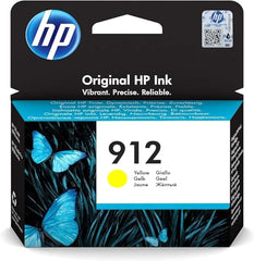 HP 3YL79AE 912 Original Ink Cartridge, Yellow, Single Pack