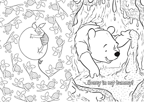 Disney: Winnie The Pooh Colouring (Young Adult Colouring)