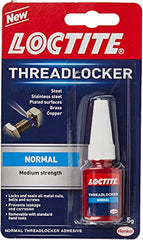 Loctite Threadlocker, Locks & Seals All Metal Nuts, Balls & Screws, Prevents Leakage & Corrosion, 1 x 5g